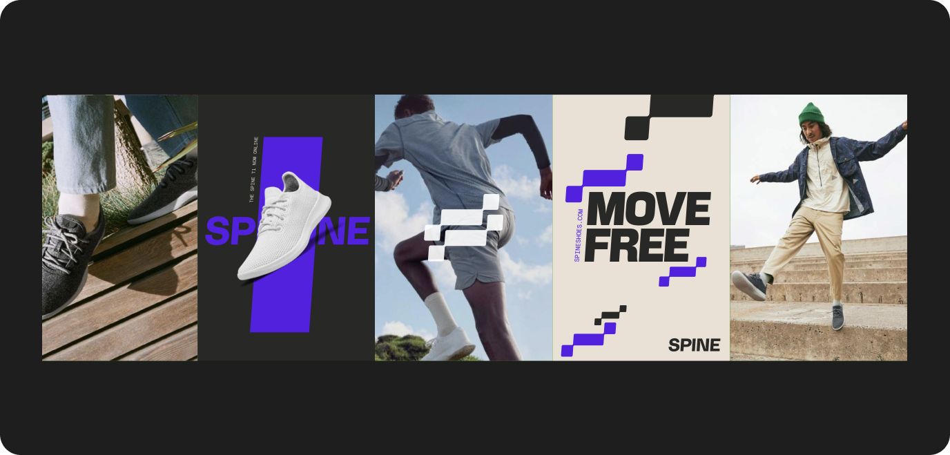 SPINE brand marketing banner