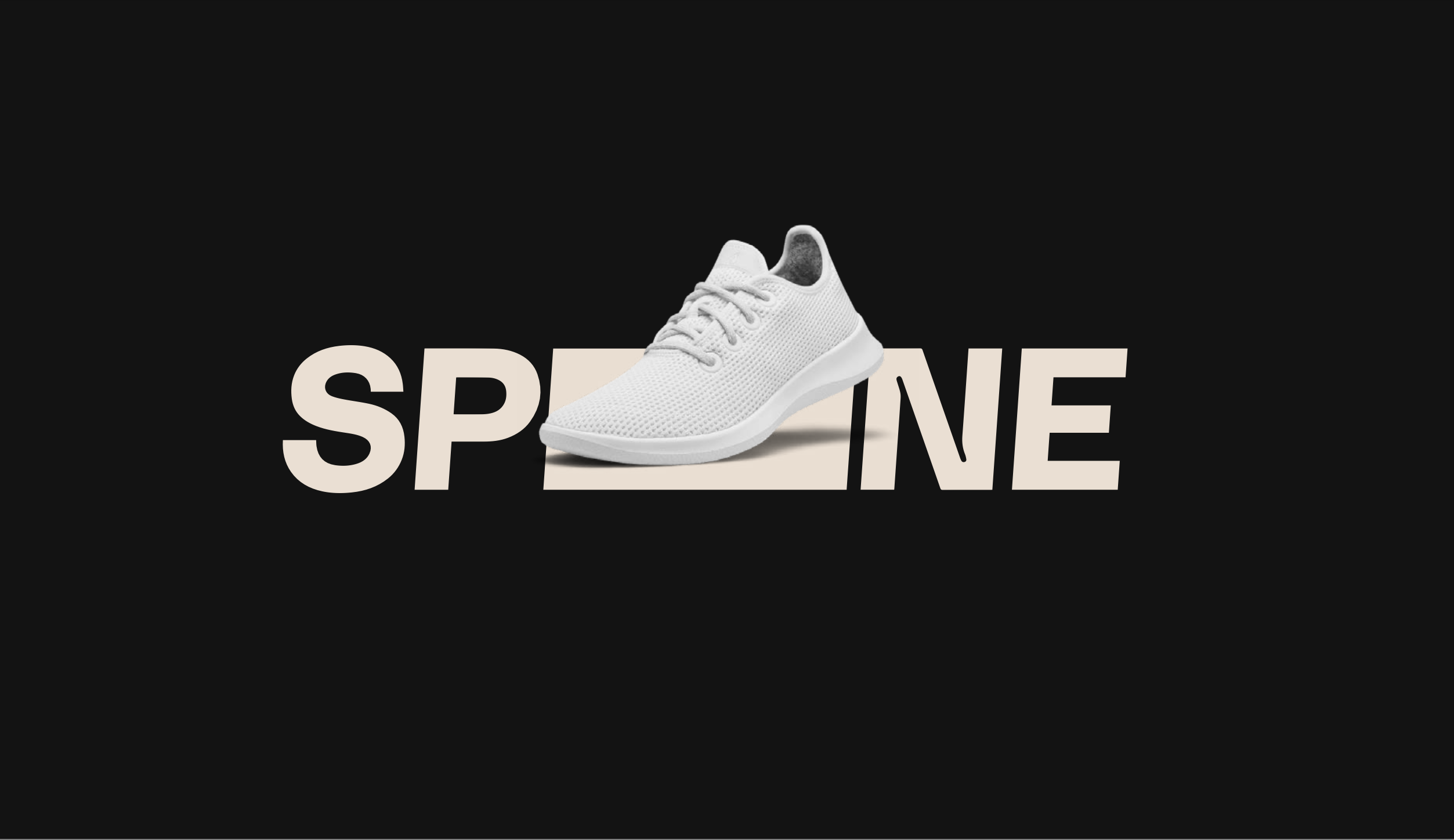 Logo Spine with shoe